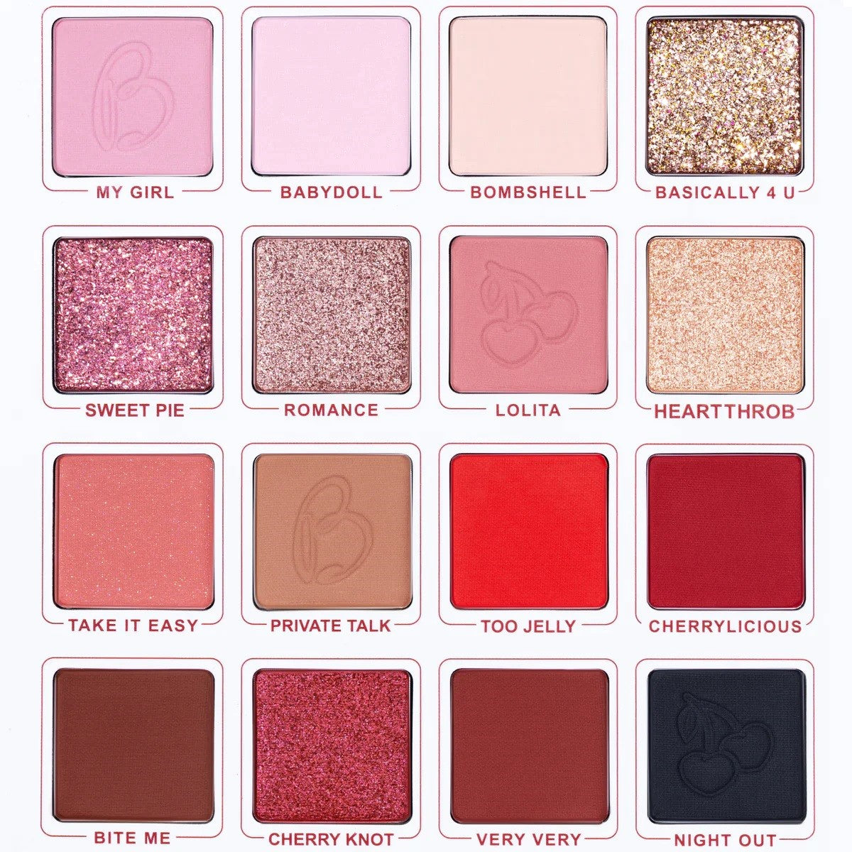 Very Cherry Shadow Palette